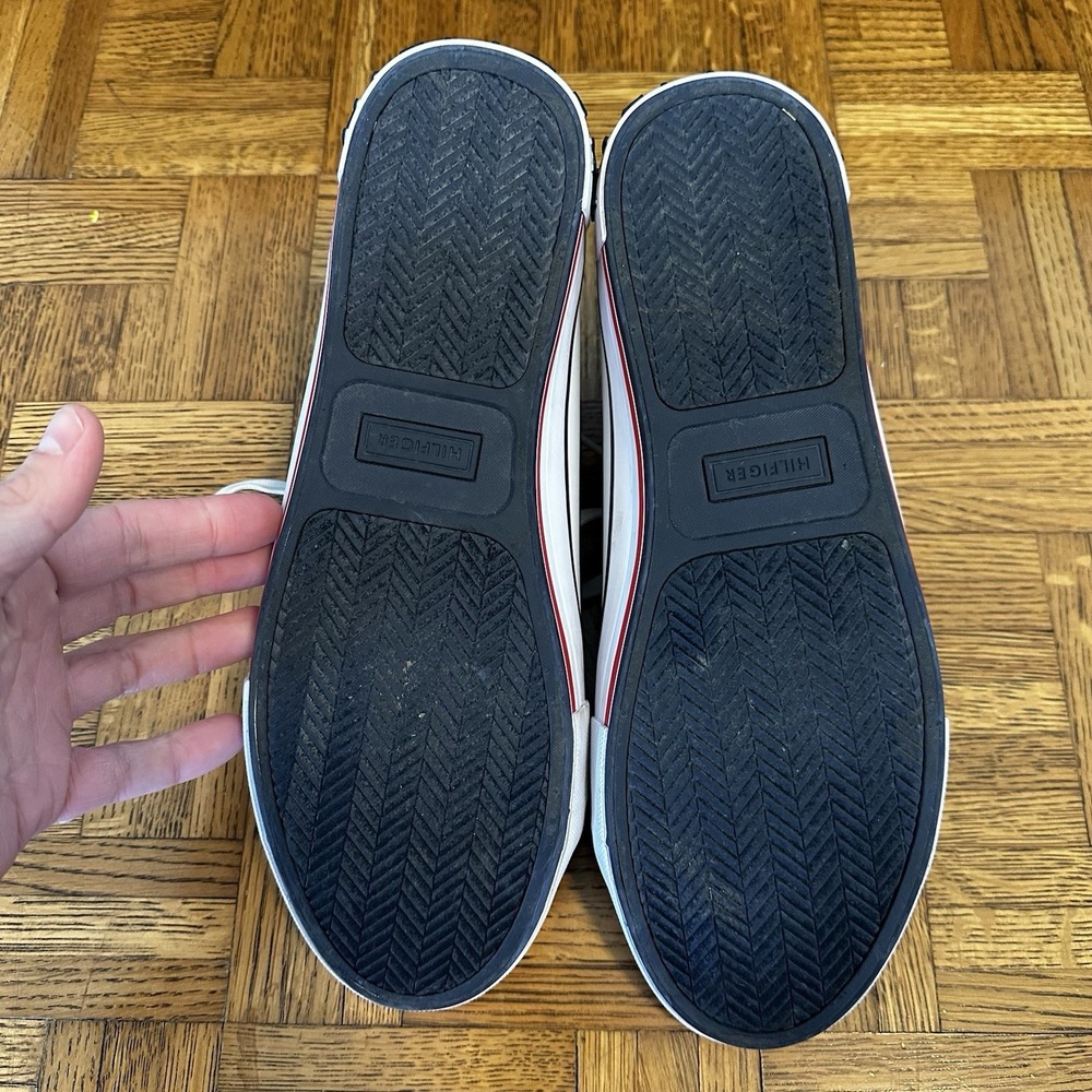 - Tommy Hilfiger Radam Lace-Up Men Sneakers Sz. 11, White - Picture 9 of 10